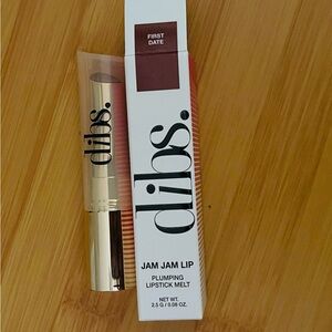 dibs. Jam Jam Lip Plumping Lipstick Melt - First Date